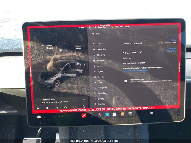 2023 TESLA MODEL Y 7SAYGDEE5PA106501 Photo 6