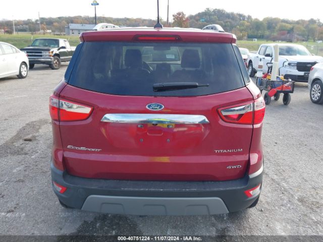 MAJ6S3KL5LC332540 Ford Ecosport Titanium