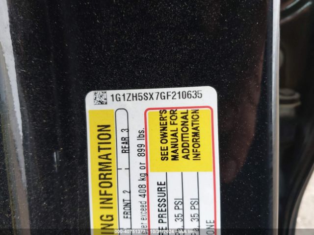1G1ZH5SX7GF210635 Chevrolet Malibu Premier