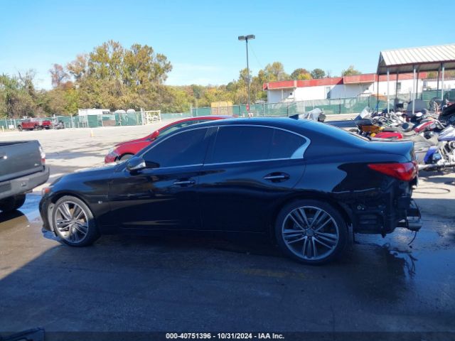 JN1BV7AR9EM707603 Infiniti Q50 Premium