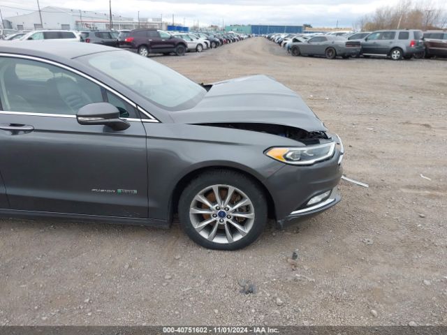 3FA6P0PUXHR138824 Ford Fusion Energi Se Luxury