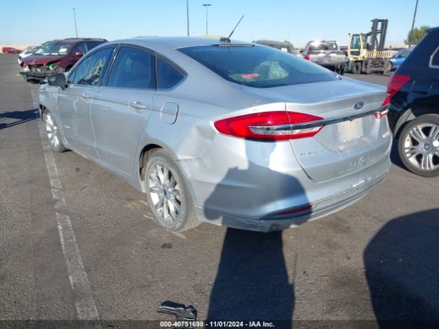 3FA6P0UU4HR196609 Ford Fusion Hybrid S