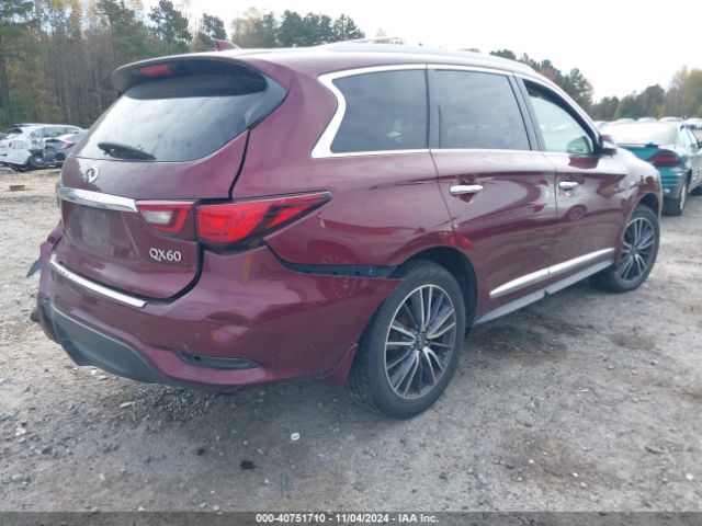 5N1DL0MMXKC504915 Infiniti QX60 LUXE