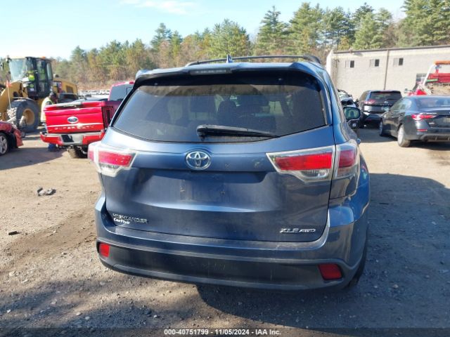 5TDJKRFH0GS322323 Toyota Highlander Xle V6