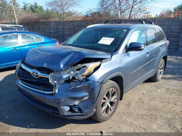 5TDJKRFH0GS322323 Toyota Highlander Xle V6