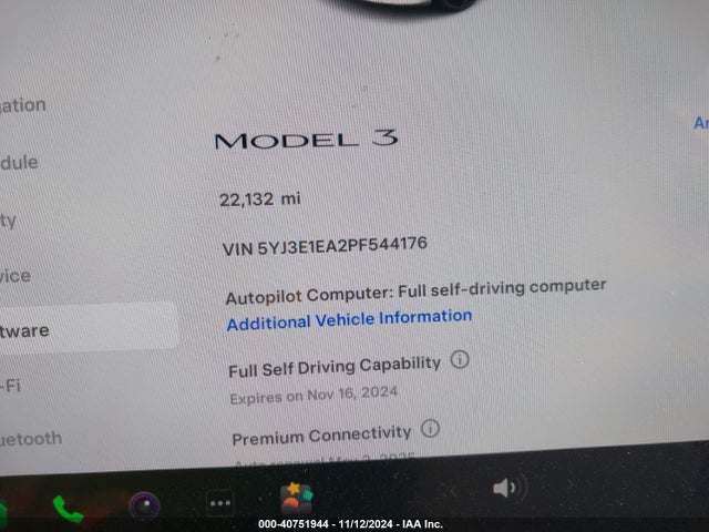 Tesla Model 3 Rear-wheel Drive 2023 5YJ3E1EA2PF544176 Image 15