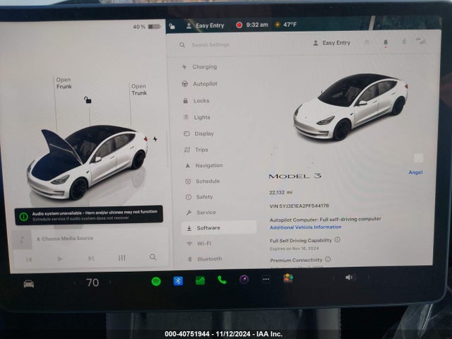 Tesla Model 3 Rear-wheel Drive 2023 5YJ3E1EA2PF544176 Image 18