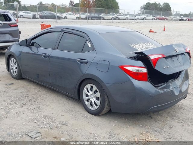 2T1BURHE2FC382810 Toyota COROLLA L