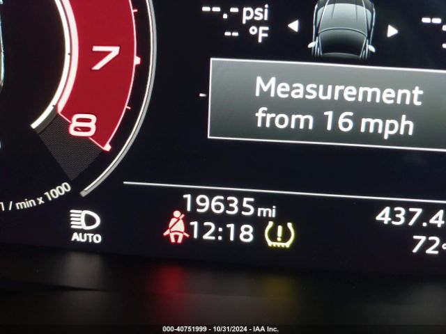 WUAPCBF22MN902798 Audi Rs 7 Sportback Tfsi Quattro Tiptronic