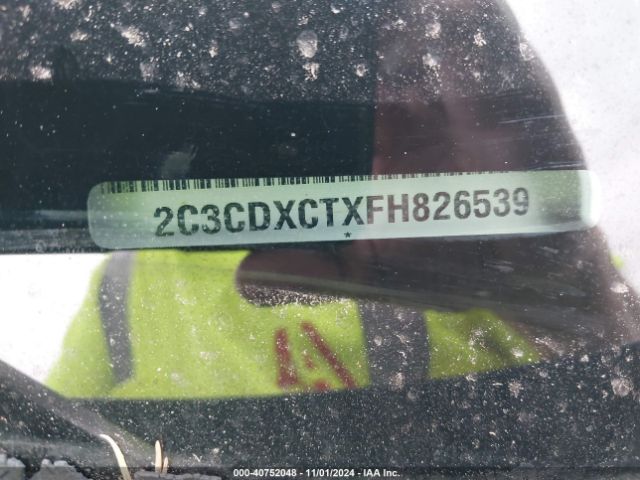 2C3CDXCTXFH826539 Dodge CHARGER R/T