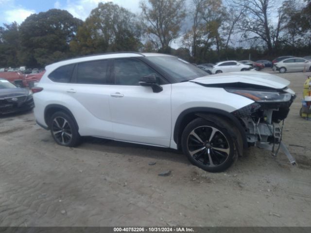 5TDJZRBH2NS185478 Toyota Highlander Xse