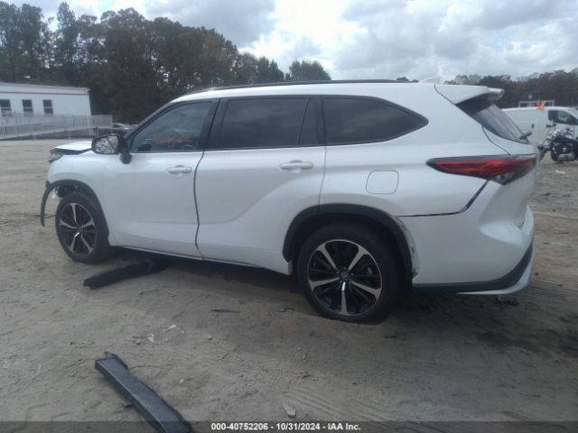 5TDJZRBH2NS185478 Toyota Highlander Xse
