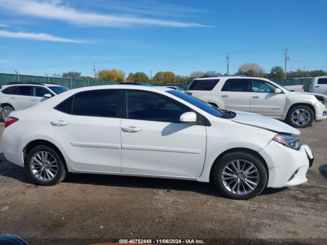 5YFBURHE9FP302600 Toyota Corolla Le Premium
