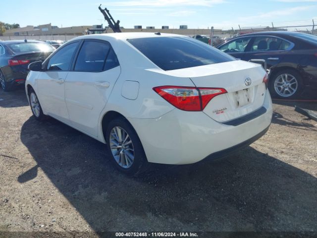 5YFBURHE9FP302600 Toyota Corolla Le Premium