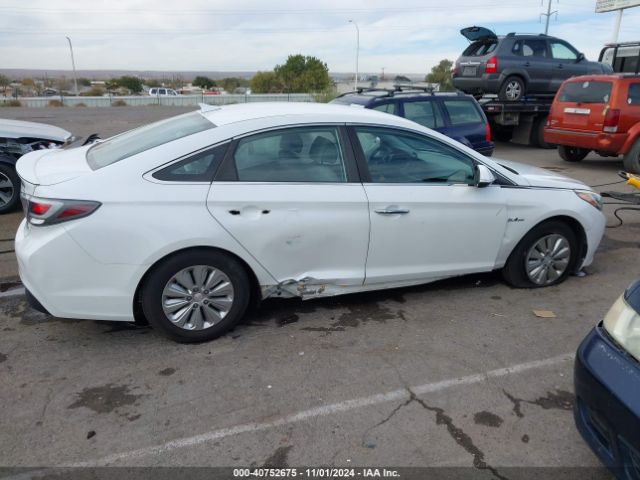 KMHE24L15GA037265 Hyundai Sonata Hybrid Se