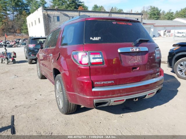 1GKKVTKD6GJ235359 GMC Acadia Denali