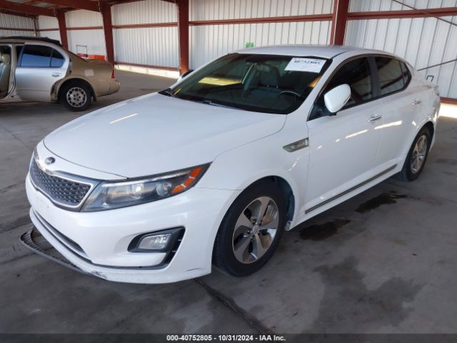KNAGM4AD6E5071951 KIA Optima Hybrid Lx