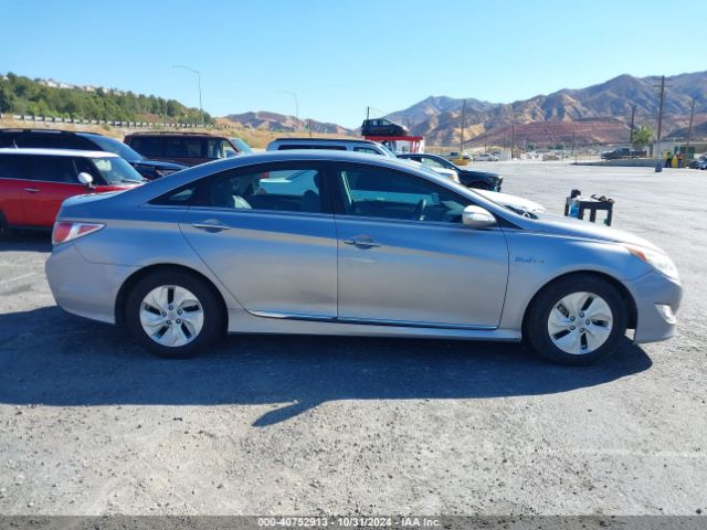 KMHEC4A49FA138348 Hyundai SONATA HYBRID