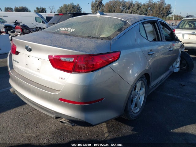 KIA Optima Lx 2014 KNAGM4A77E5476341 Image 4