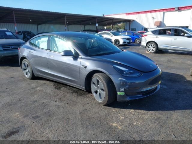2022 TESLA MODEL 3 5YJ3E1EBXNF164816 Photo 0