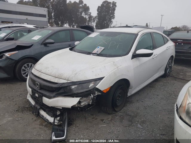 Honda Civic Lx 2020 2HGFC2F60LH544735 Image 2