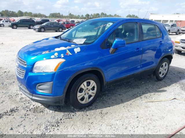 KL7CJKSB6GB647809 Chevrolet Trax 1ls