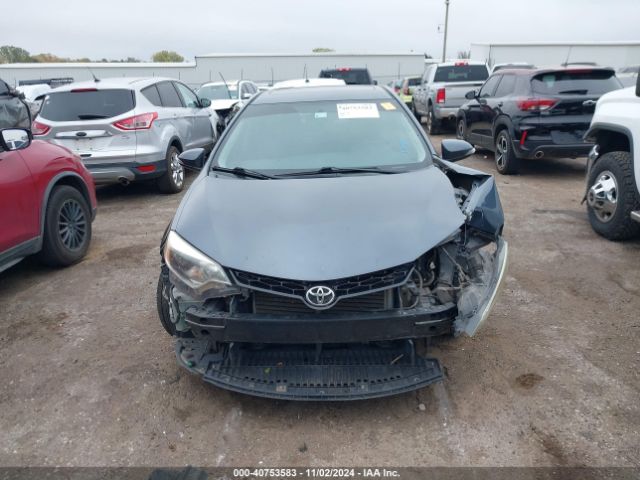 5YFBURHE8EP171500 Toyota Corolla L/le/le Pls/prm/s/s Pls