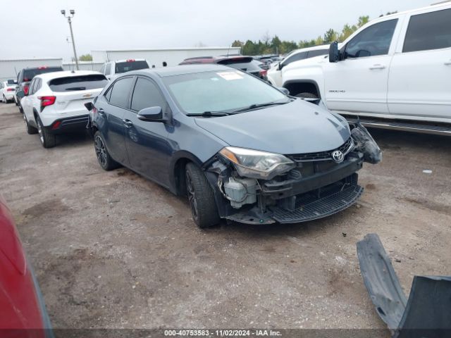 5YFBURHE8EP171500 Toyota Corolla L/le/le Pls/prm/s/s Pls