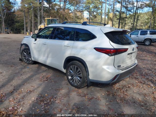 5TDEBRCH6MS024425 Toyota Highlander Hybrid Platinum