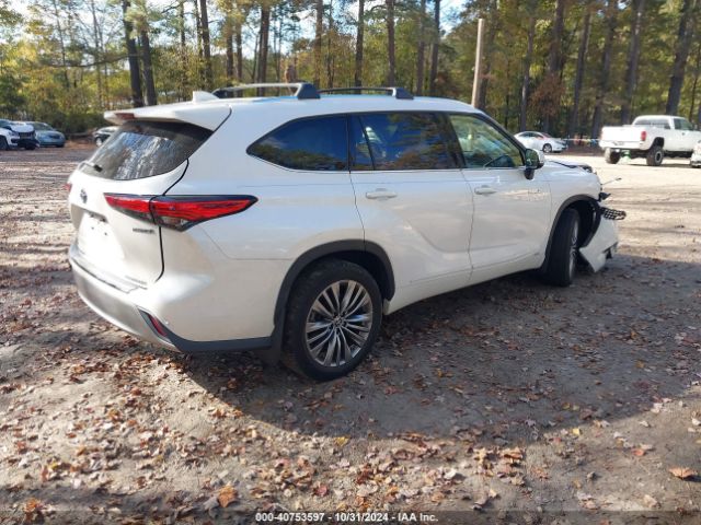 5TDEBRCH6MS024425 Toyota Highlander Hybrid Platinum