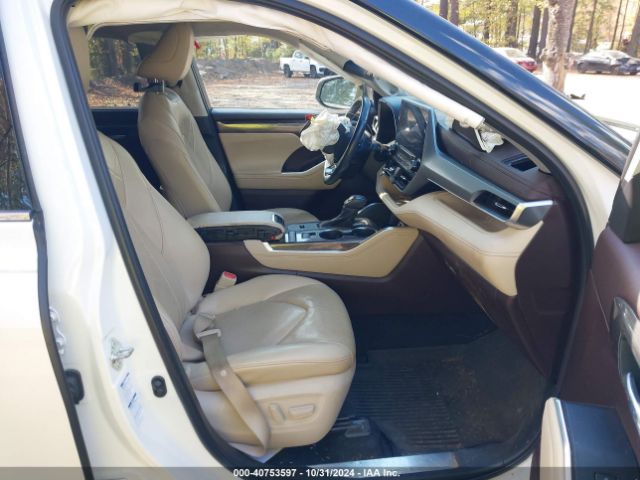 5TDEBRCH6MS024425 Toyota Highlander Hybrid Platinum