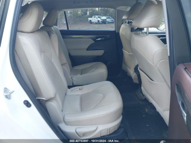 5TDEBRCH6MS024425 Toyota Highlander Hybrid Platinum
