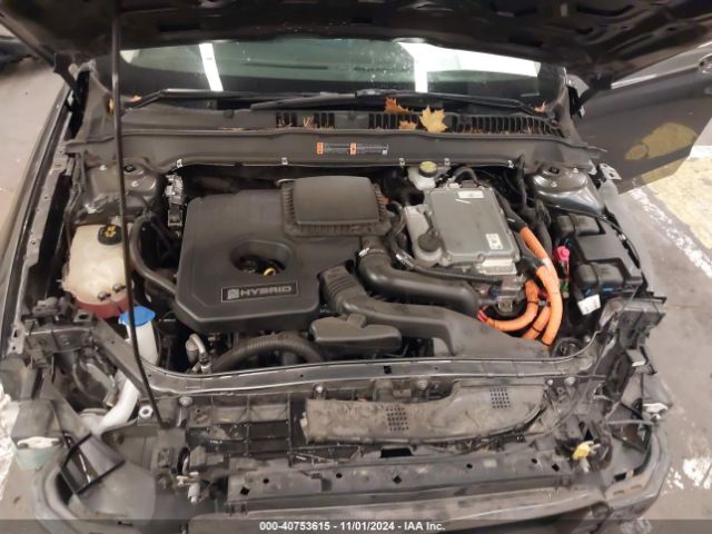 3FA6P0RU2KR260159 Ford Fusion Hybrid Titanium