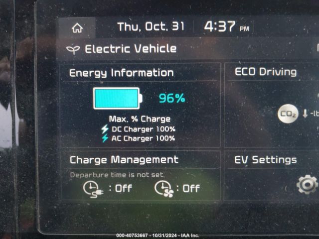 KNDCC3LG3M5107793 KIA Niro Ev Ex