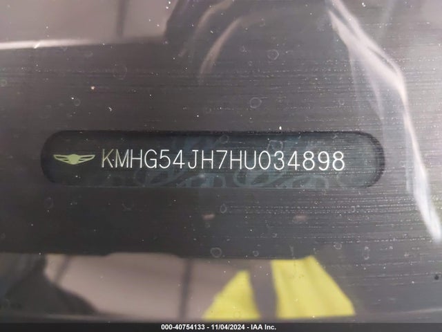 KMHG54JH7HU034898 Genesis G90 5.0 Ultimate