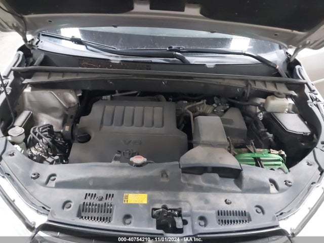 Toyota Highlander Xle V6 2016 5TDJKRFH8GS277888 Image 10