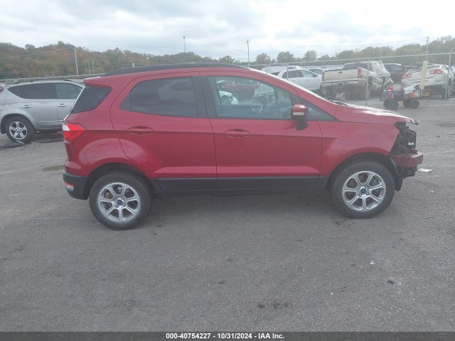 MAJ6P1UL1JC199825 Ford Ecosport Se