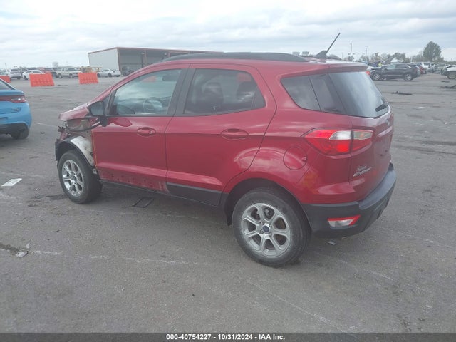 MAJ6P1UL1JC199825 Ford Ecosport Se