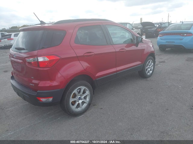 MAJ6P1UL1JC199825 Ford Ecosport Se