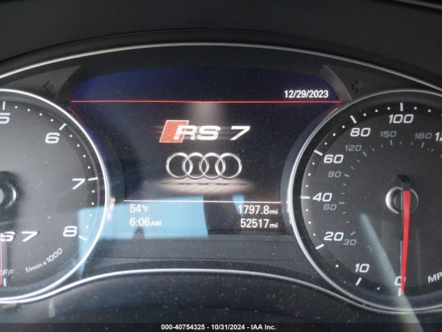WUAW2AFC8GN902634 Audi Rs 7 4.0t Prestige