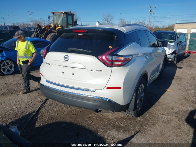 Nissan MURANO SL 2018 5N1AZ2MH1JN125613 Image 4