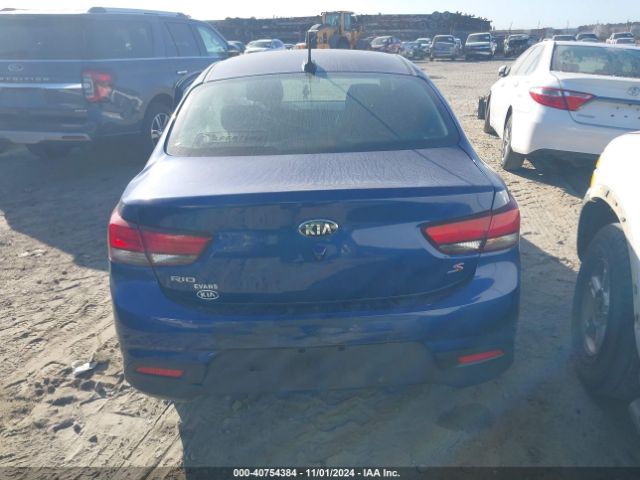 3KPA24AB6JE136809 KIA RIO S