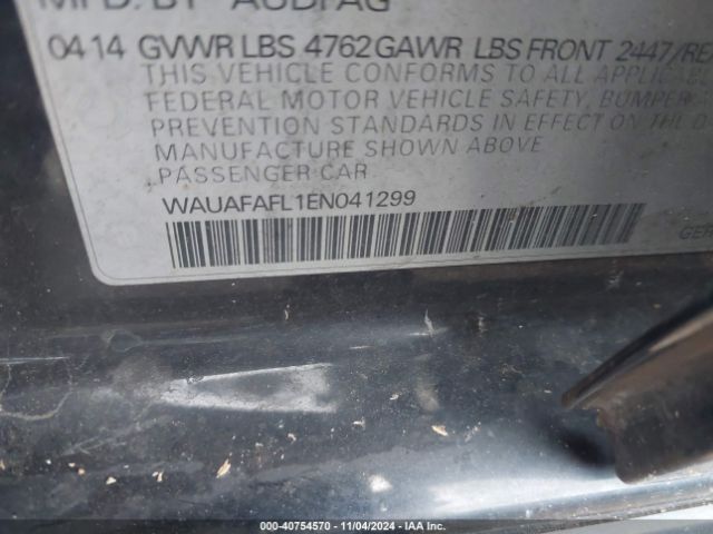 WAUAFAFL1EN041299 Audi A4 2.0t Premium