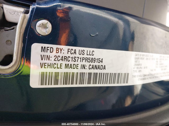 2C4RC1S71PR589154 Chrysler Pacifica Hybrid Limited