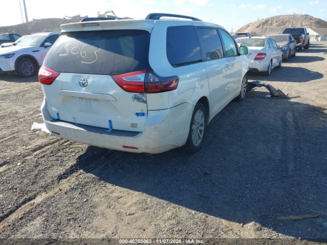 5TDDK3DC4FS101226 Toyota Sienna Xle 7 Passenger