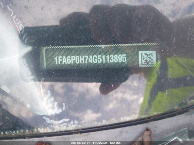 1FA6P0H74G5113895 Ford FUSION SE