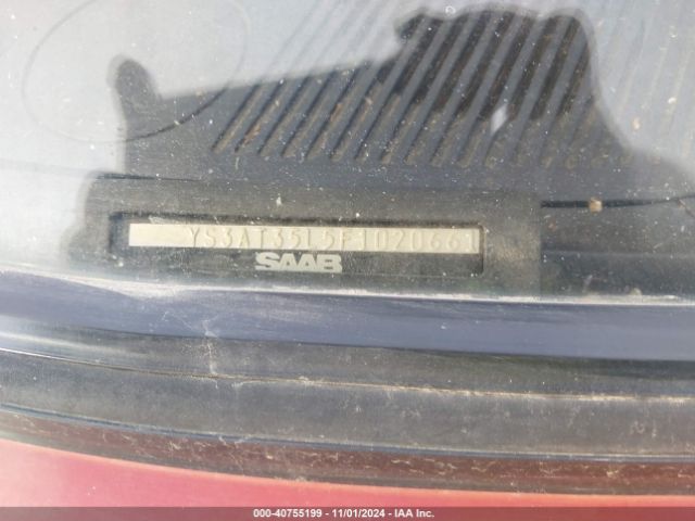 1985 SAAB 900 YS3AT35L5F1020661 Photo 8