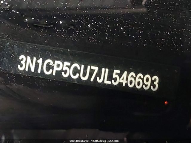 3N1CP5CU7JL546693 Nissan KICKS S