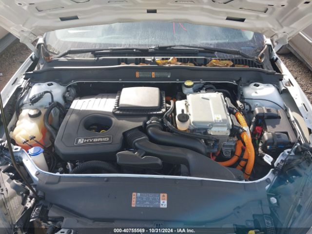 3FA6P0LU9KR274620 Ford Fusion Hybrid Se