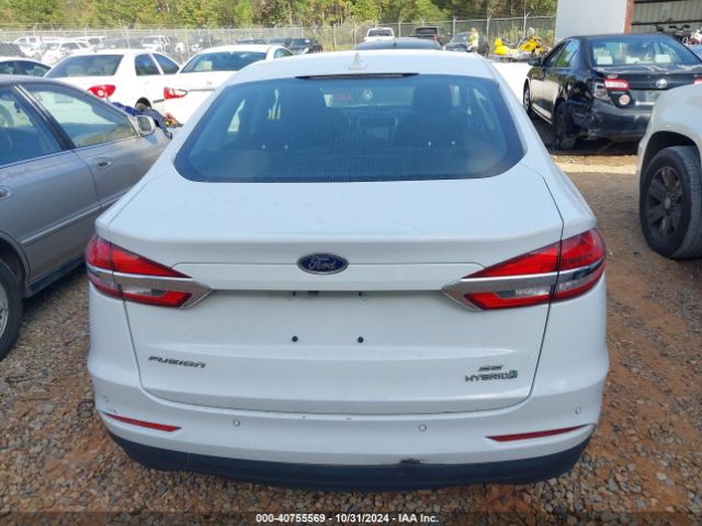 3FA6P0LU9KR274620 Ford Fusion Hybrid Se